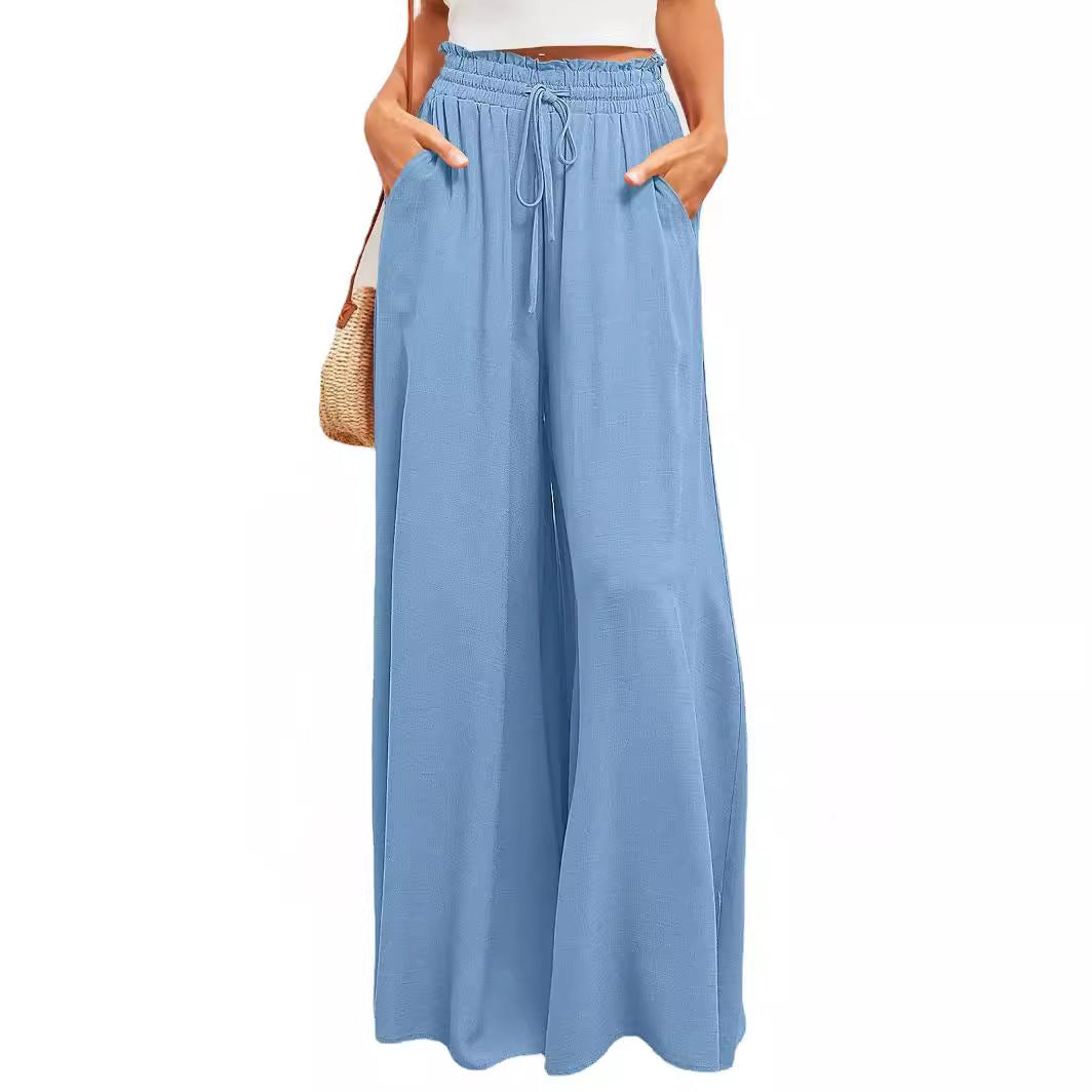 Women's Breezy Summer Wide Leg Palazzo Pants