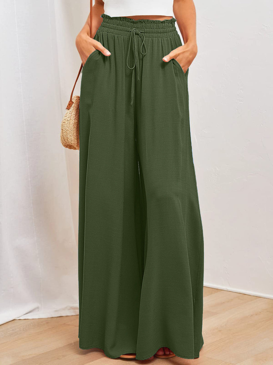 Women's Breezy Summer Wide Leg Palazzo Pants