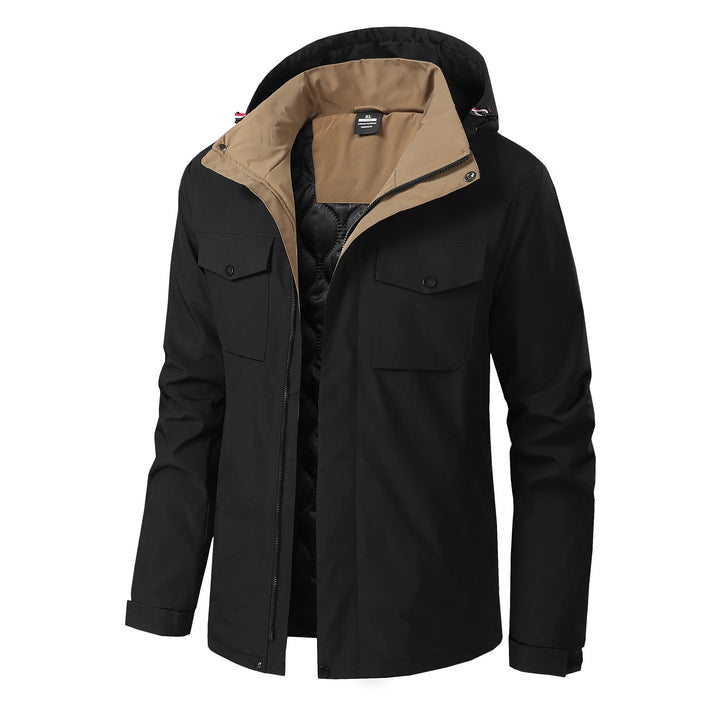 Men's Waterproof Hooded Jacket