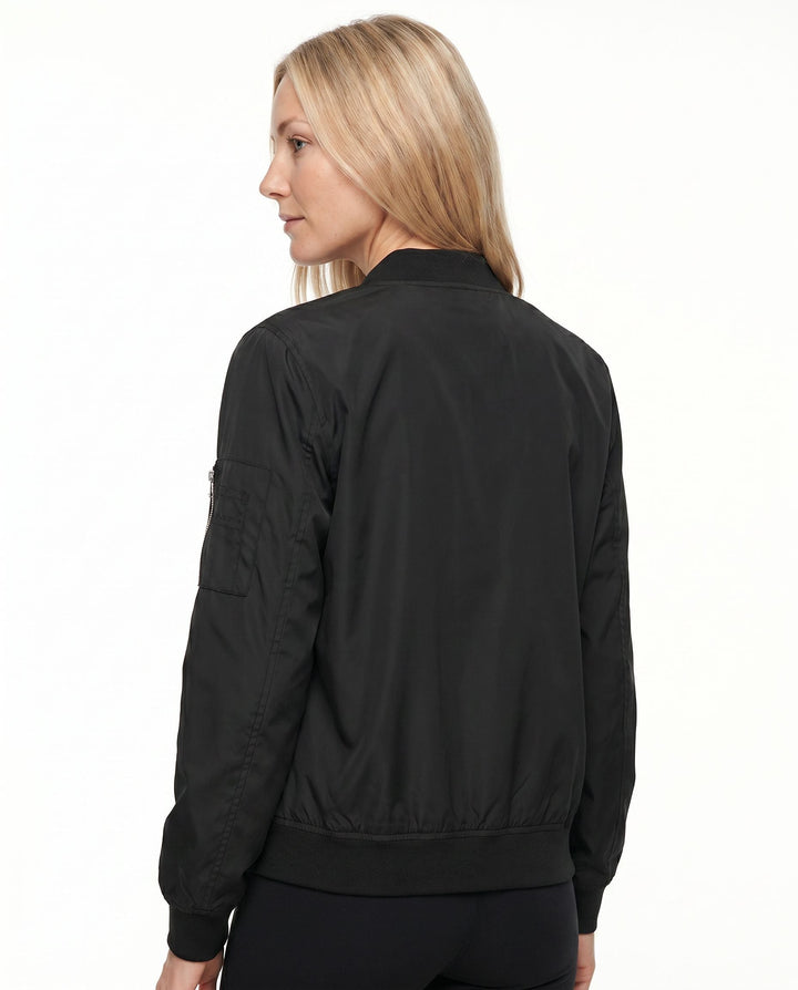 Women's Lightweight Casual Bomber Jacket for Everyday Wear
