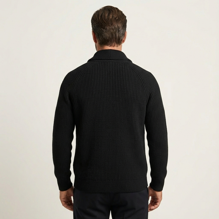 Men's Ribbed Wool Vest