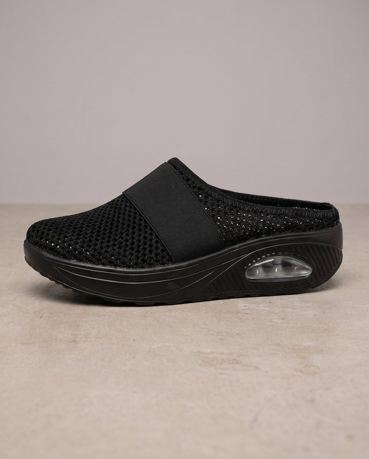 Leah | Women's Stylish Mesh Slip-On Clogs