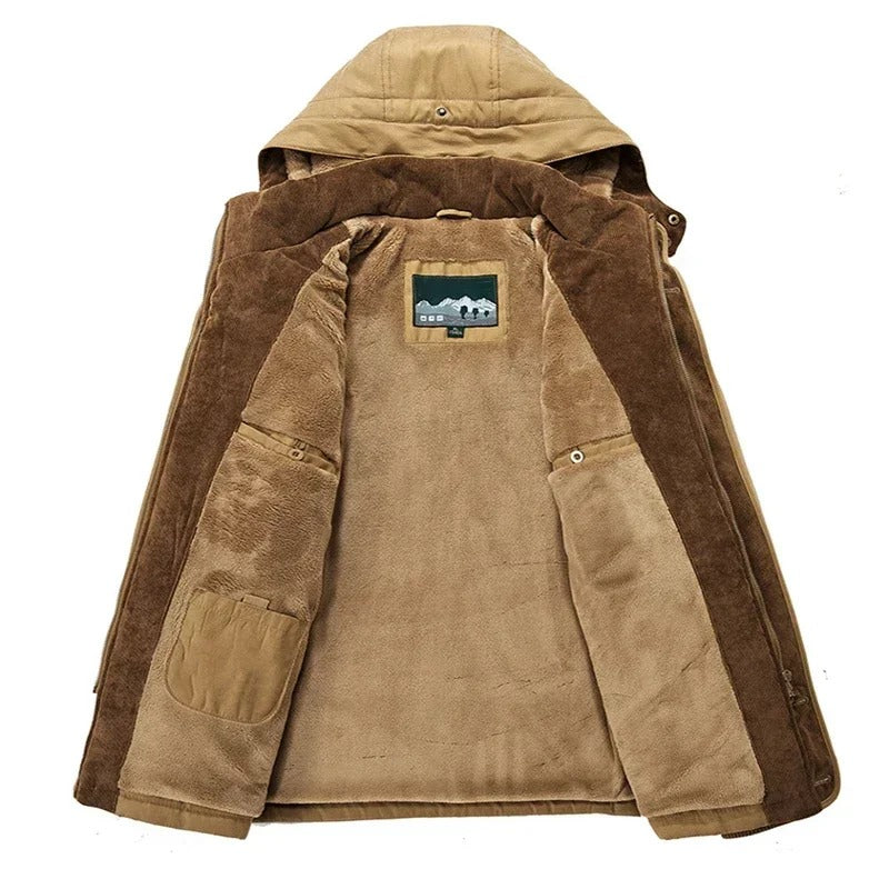 Men's Isolated Hooded Jacket for Ultimate Comfort and Style