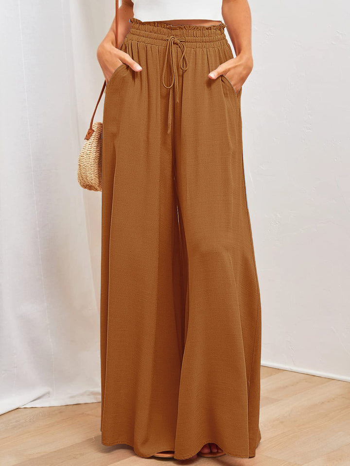 Women's Breezy Summer Wide Leg Palazzo Pants