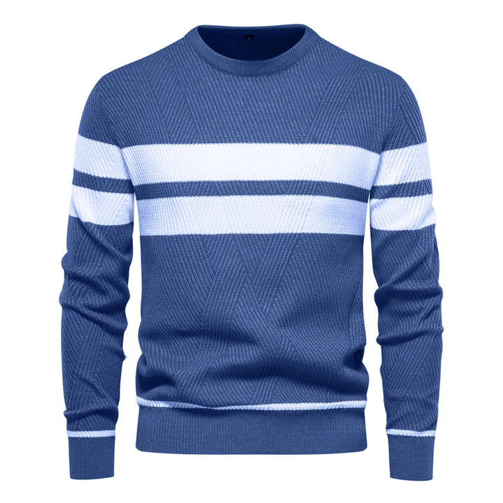 Men's coarse knit sweater