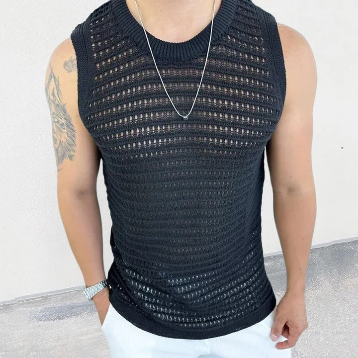 Men's Small Mesh Summer Top