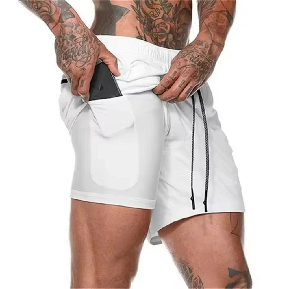Men's 2-in-1 Sport Shorts – Designed for Performance and Comfort