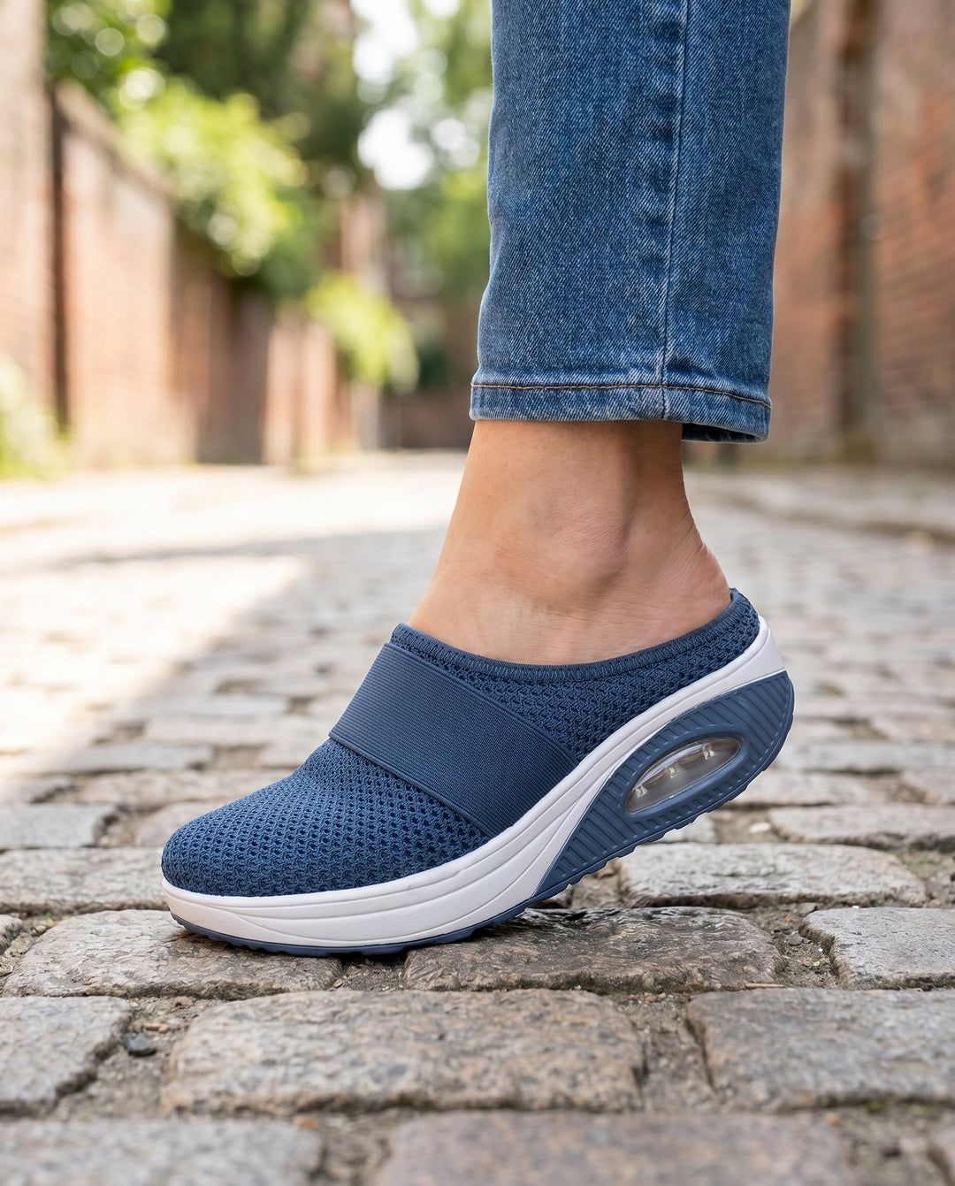 Leah | Women's Stylish Mesh Slip-On Clogs