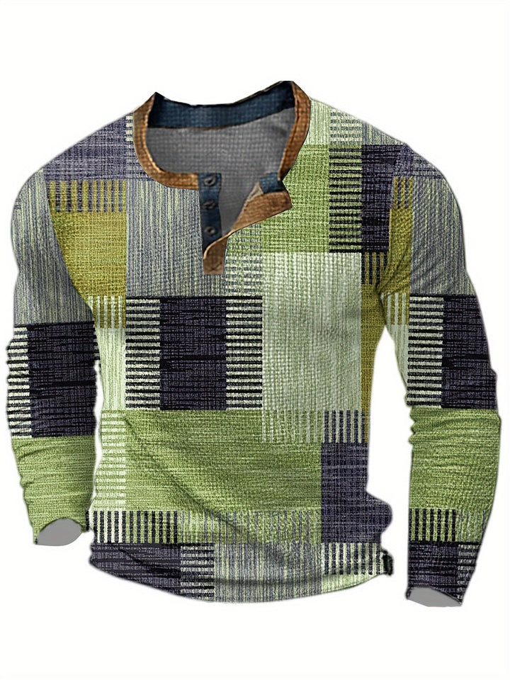 Men's Retro Knit Sweater