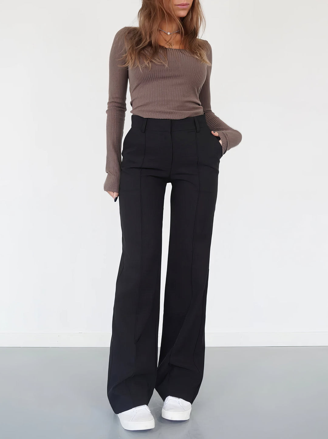 Women's Versatile Modern Wide Leg Everyday Pants