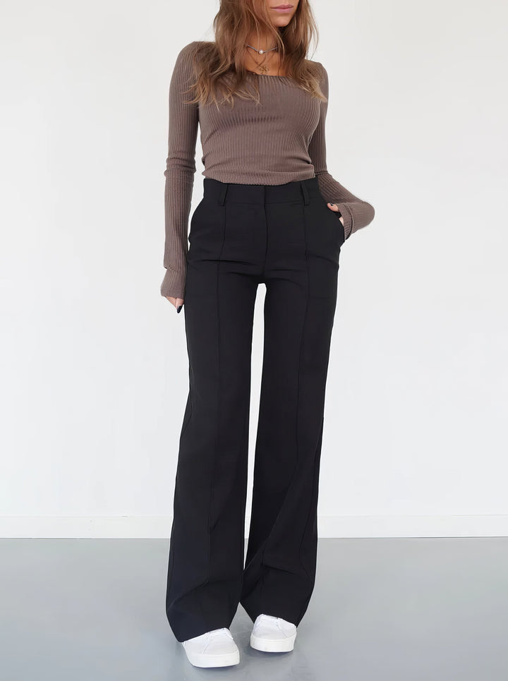 Women's Versatile Modern Wide Leg Everyday Pants