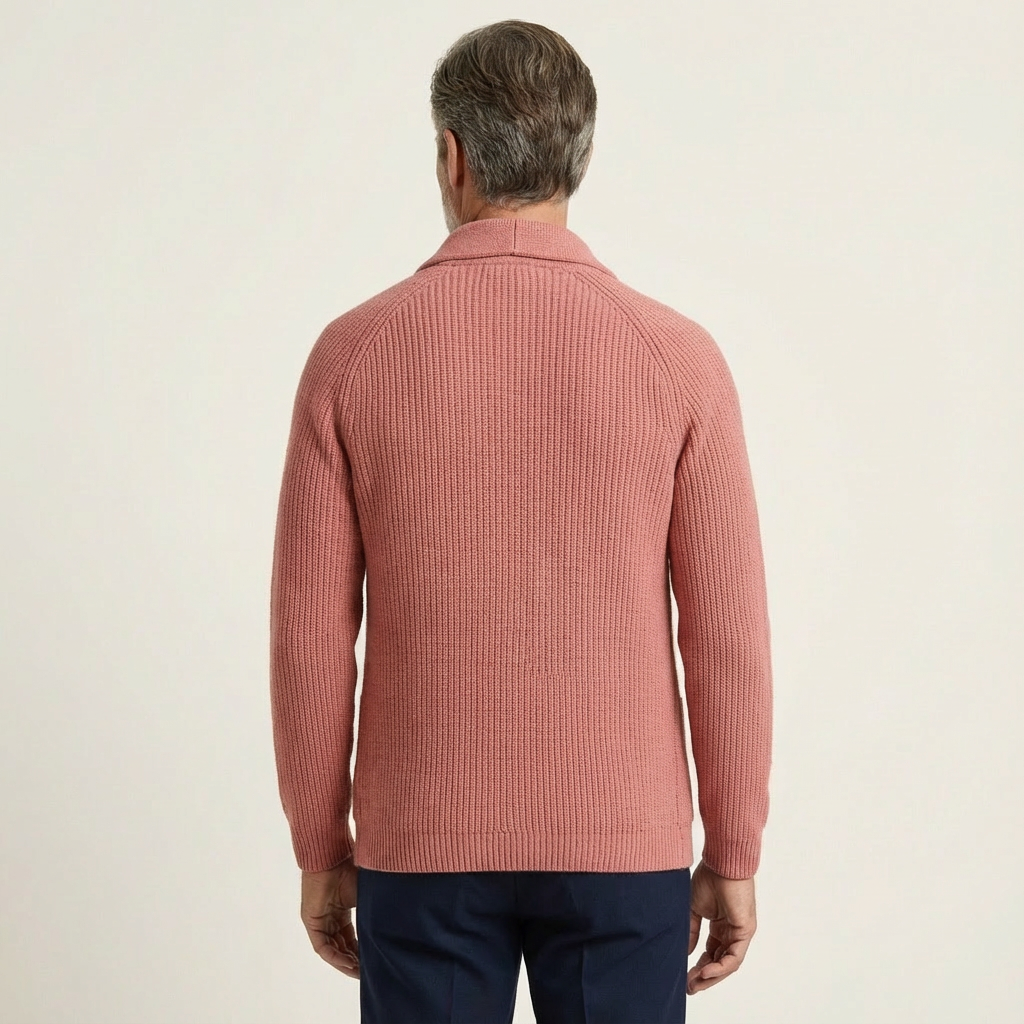 Men's Ribbed Wool Vest