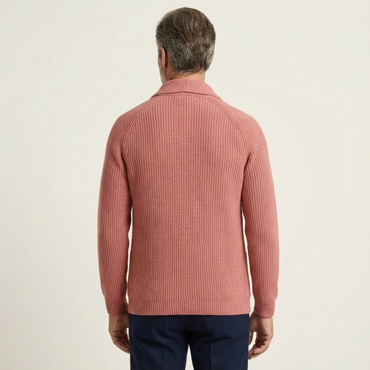 Men's Ribbed Wool Vest