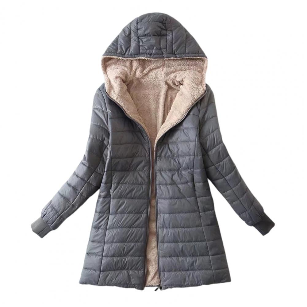 Women's Hooded Jacket with Fleece Lining for Ultimate Comfort