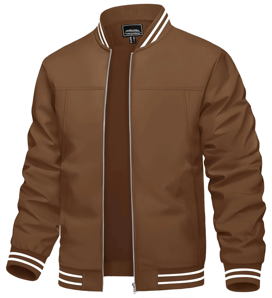 Men's Lightweight Full Zip Windbreaker Jacket