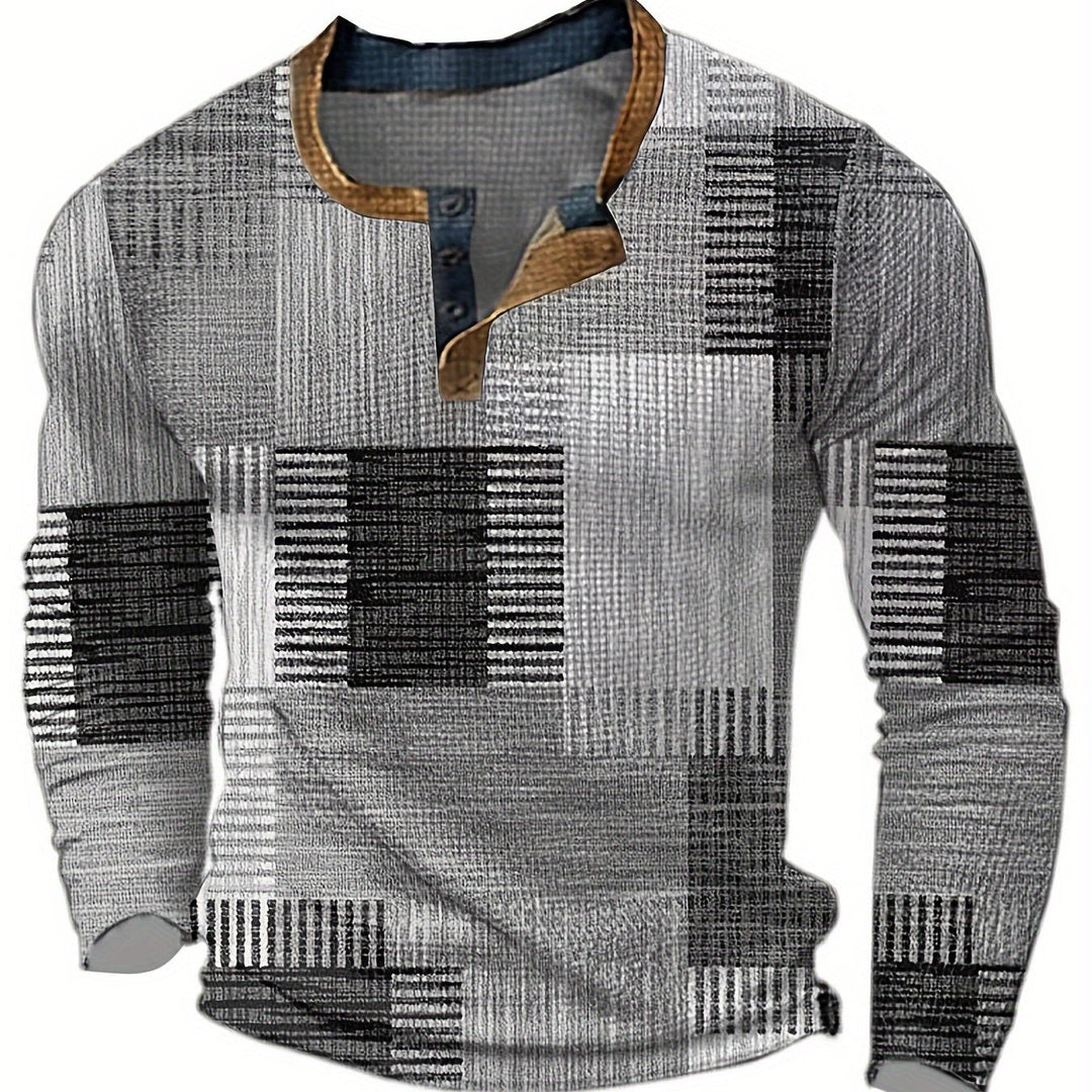 Men's Retro Knit Sweater