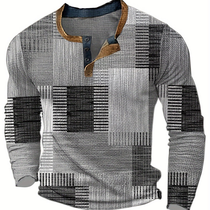 Men's Retro Knit Sweater