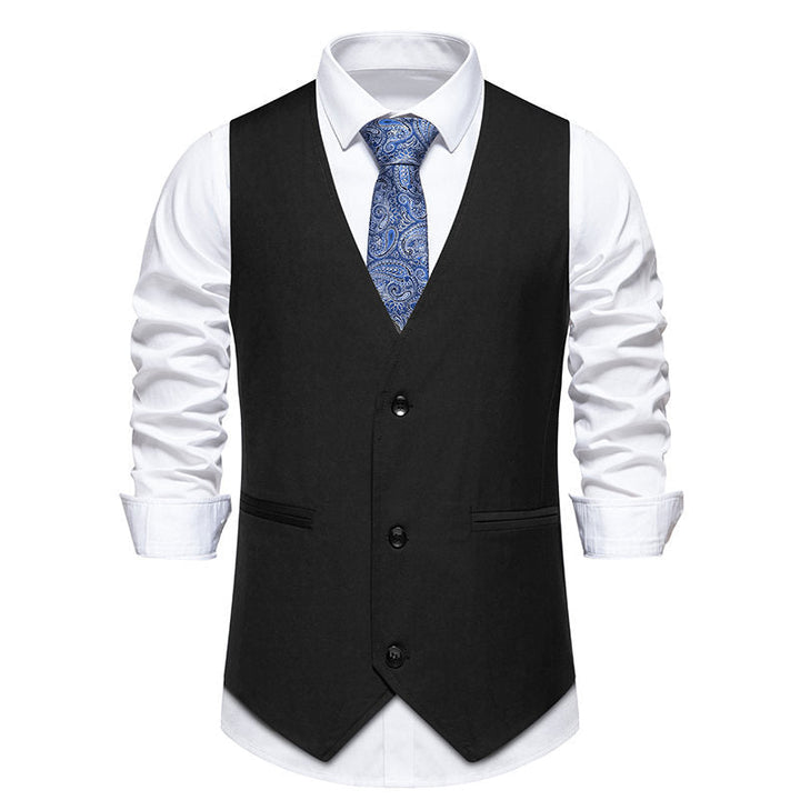 Men's Tailored Formal Vest for Refined Style