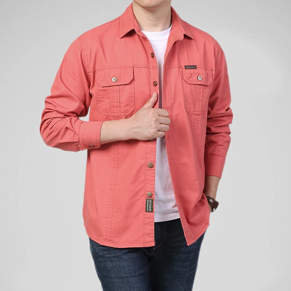 Men's Classic Outdoor Shirt for Comfort and Style
