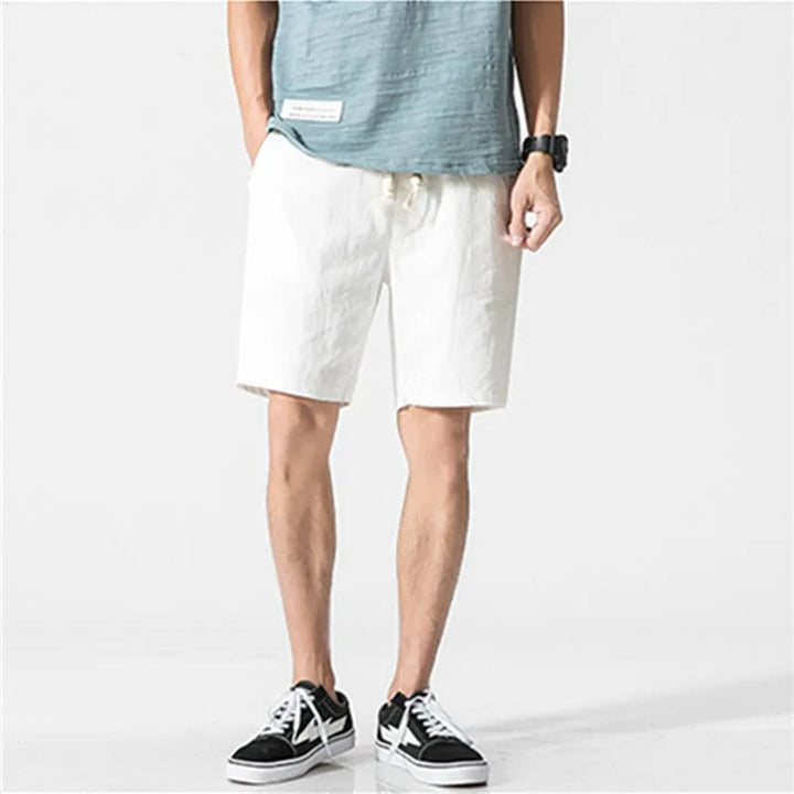 Men's Casual Summer Shorts with Tunnel Train Design