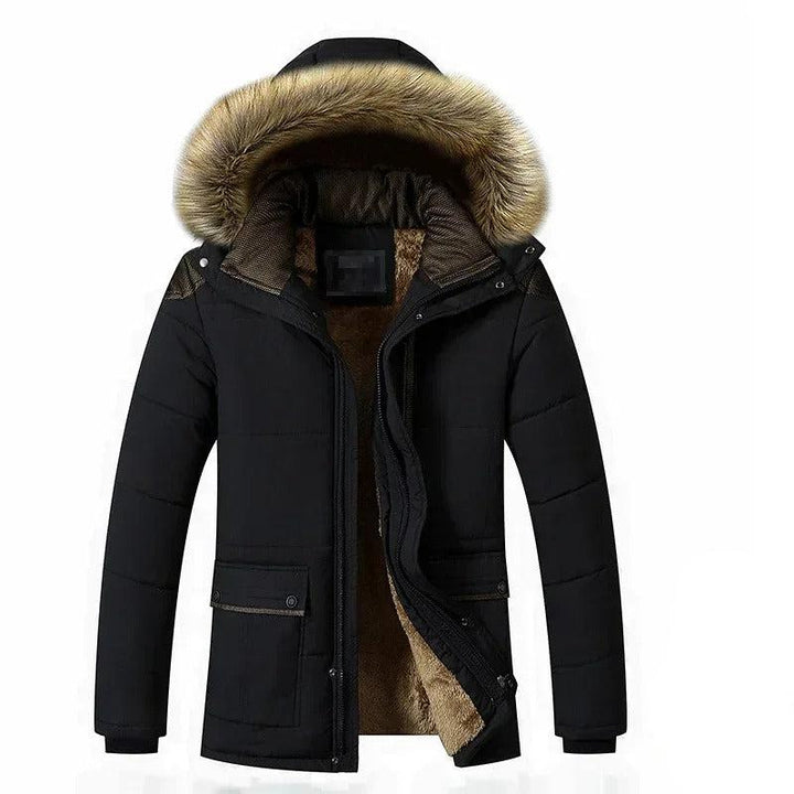Men's Insulated Parka Jacket for Cold Weather Protection