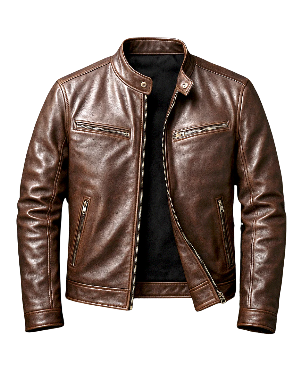Men's Classic Vintage Leather Jacket