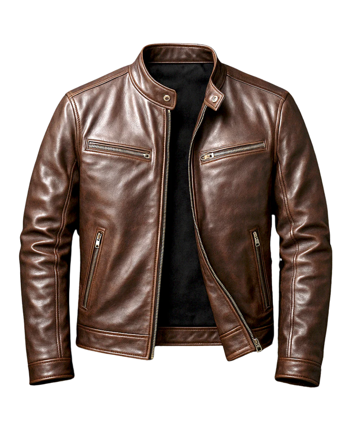 Men's Classic Vintage Leather Jacket