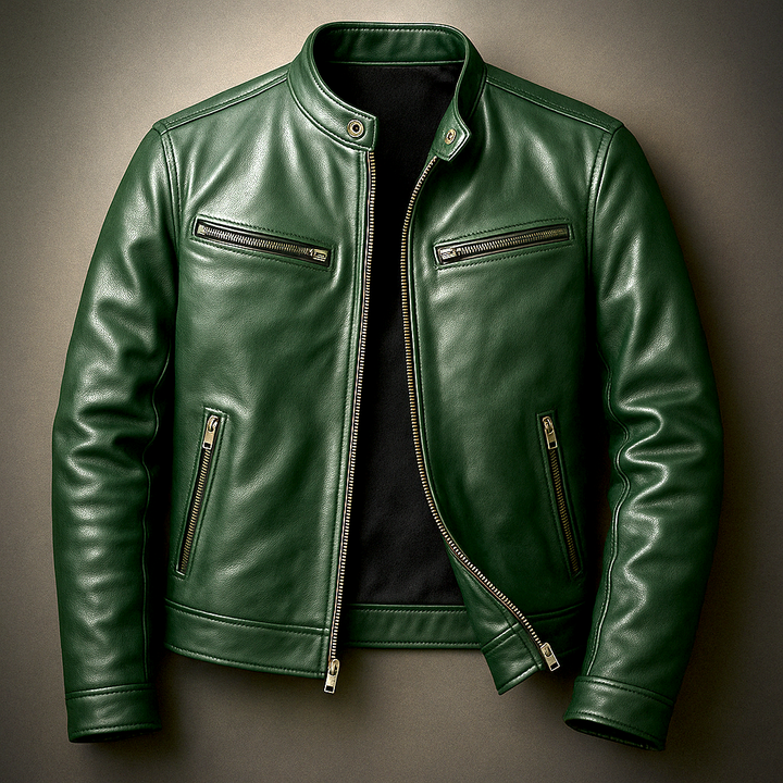 Men's Classic Vintage Leather Jacket