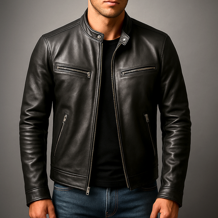Men's Classic Vintage Leather Jacket