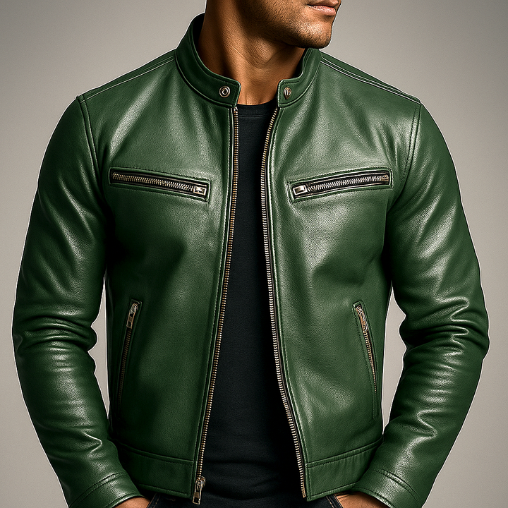 Men's Classic Vintage Leather Jacket