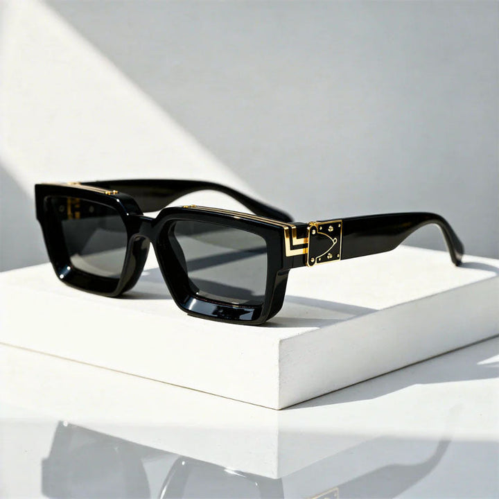 Women's Oversized Thick Frame Square Sunglasses
