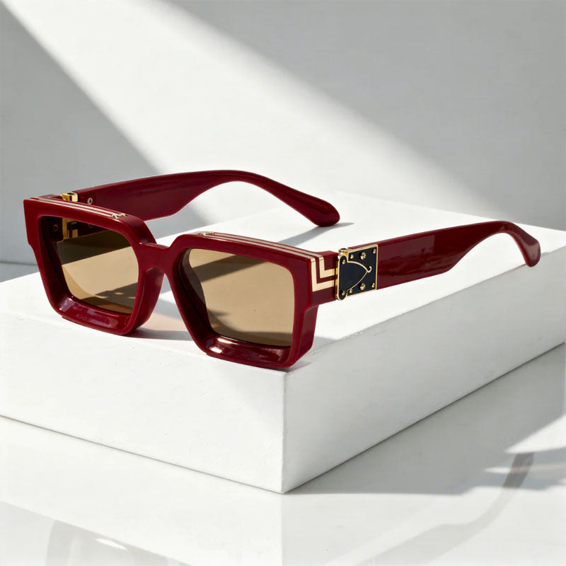 Women's Oversized Thick Frame Square Sunglasses