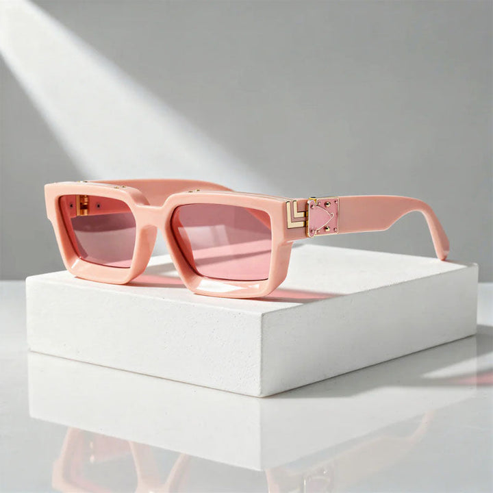 Women's Oversized Thick Frame Square Sunglasses