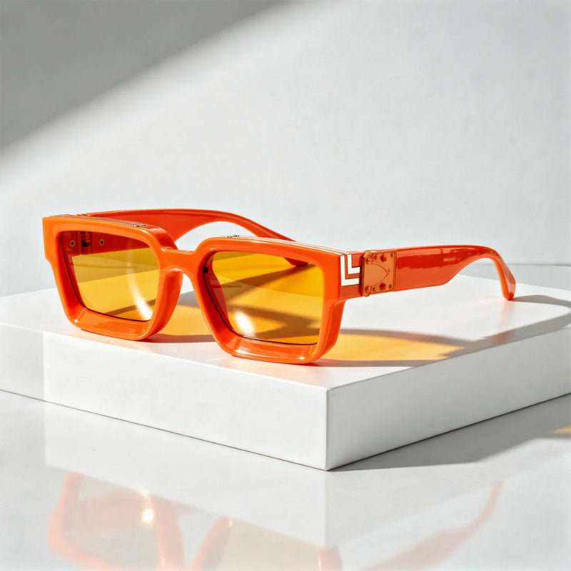 Women's Oversized Thick Frame Square Sunglasses