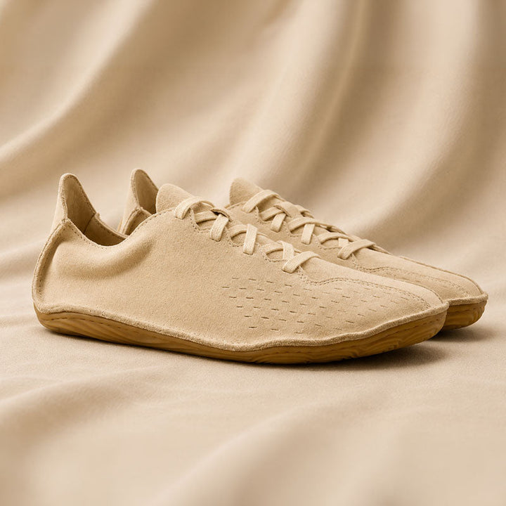 Women's Retro Low-Profile Perforated Sneakers for Comfort and Style