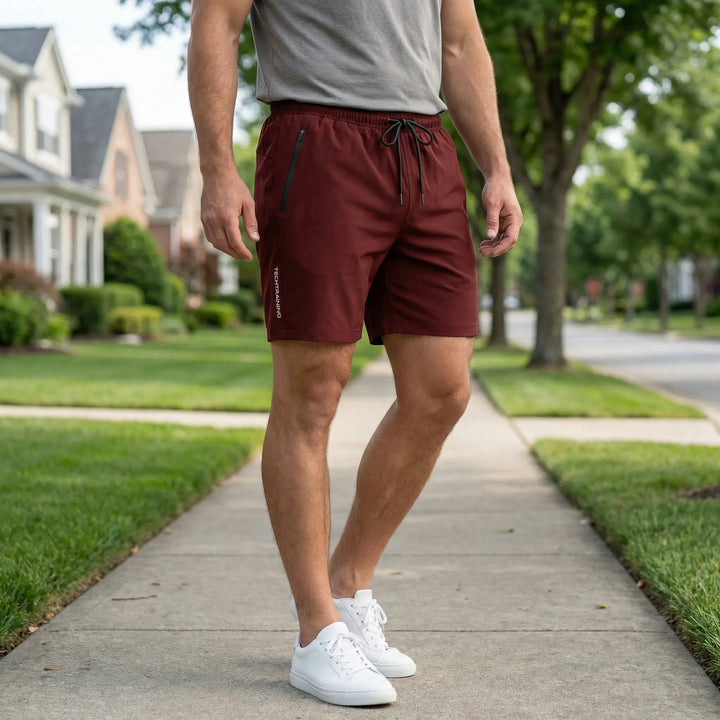 Saul | Men's Breathable Workout Pants with Elastic Waistband