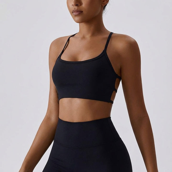 Alyssa | Women's Breathable Multi Strap Bra