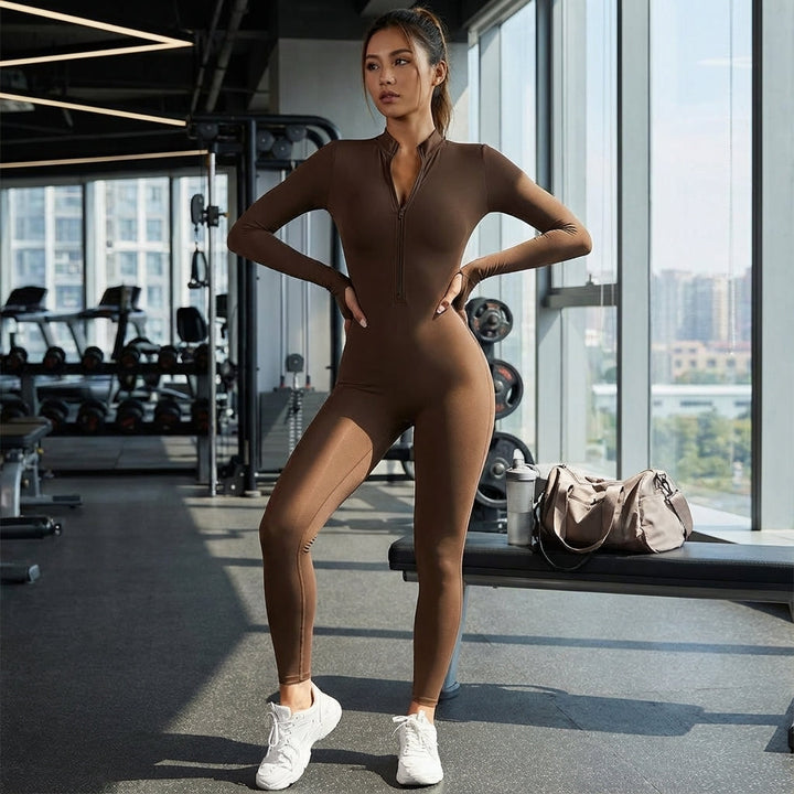 Violet | Women's Breathable One-Piece Training Suit