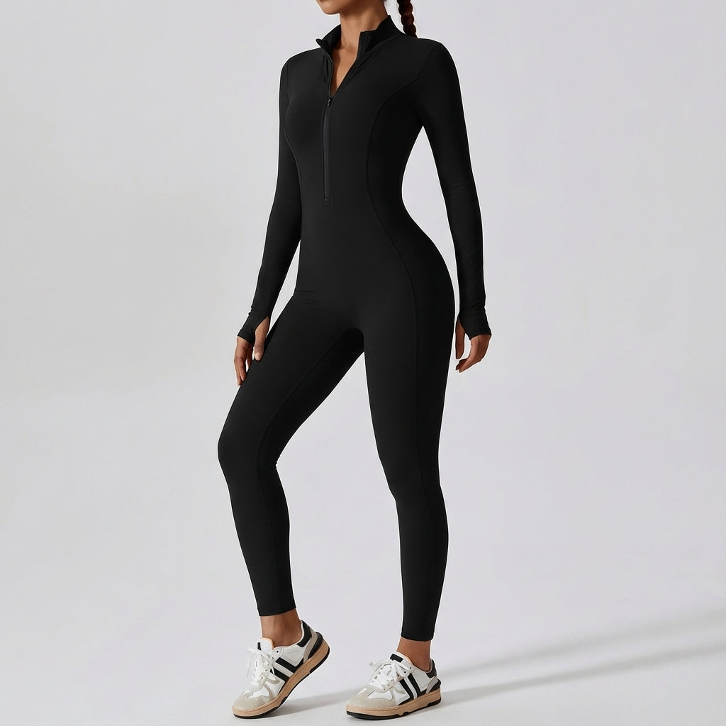 Violet | Women's Breathable One-Piece Training Suit