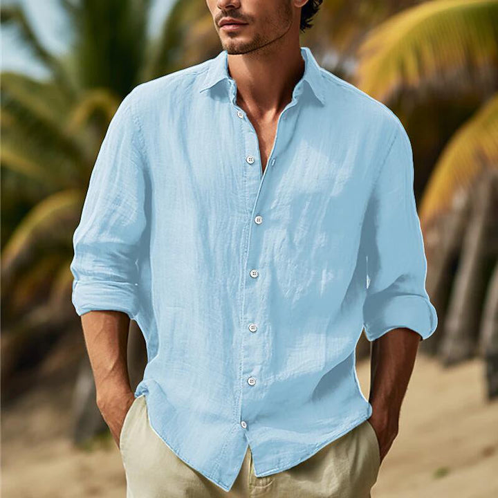 Austin | Men's Relaxed Fit Long Sleeve Shirt