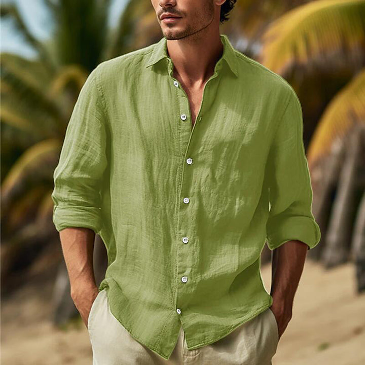 Austin | Men's Relaxed Fit Long Sleeve Shirt