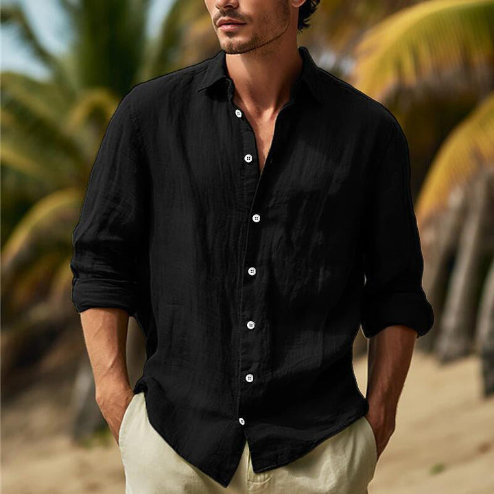 Austin | Men's Relaxed Fit Long Sleeve Shirt