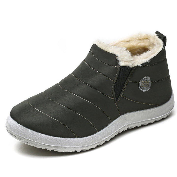 Men's Slip-On Boots with Fur Lining for Comfort and Style