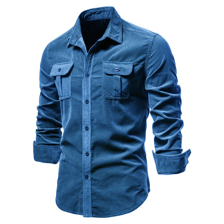 Men's Slim-Fit Dress Shirt for Stylish Casual Wear