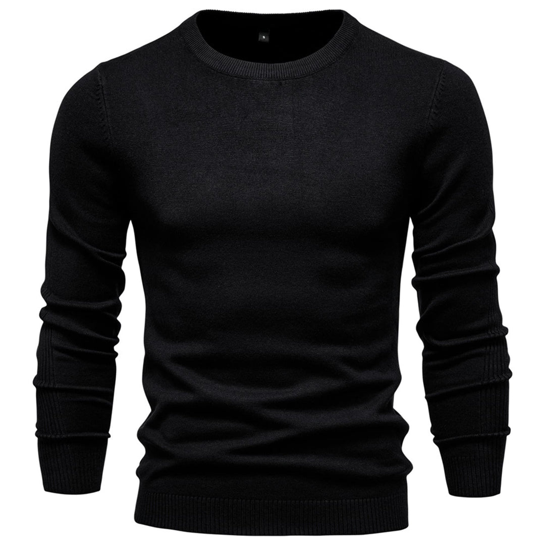Men's Washable Crewneck Sweater