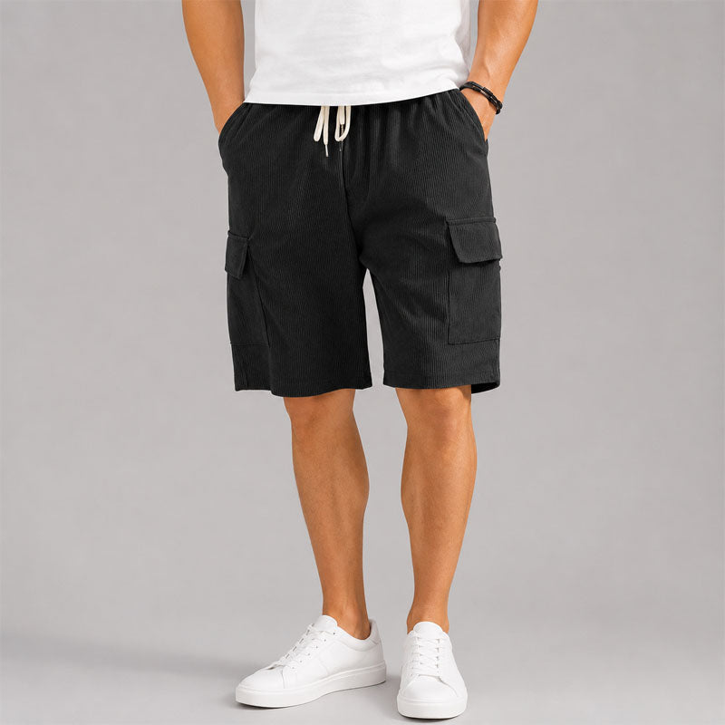 Blake | Men's Cargo Drawstring Shorts with Pockets