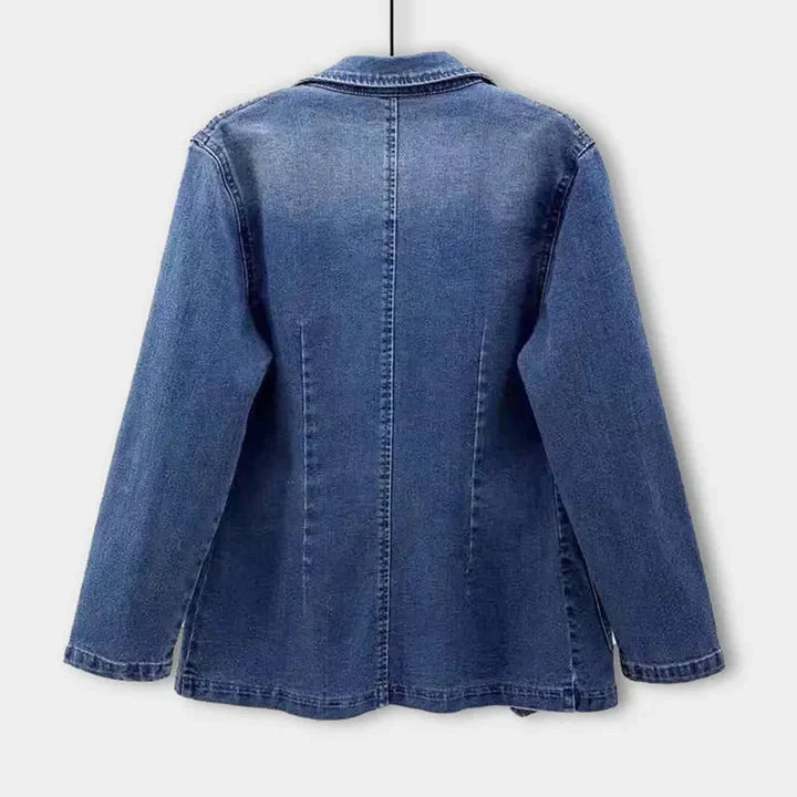 Women's Chic Denim Blazer