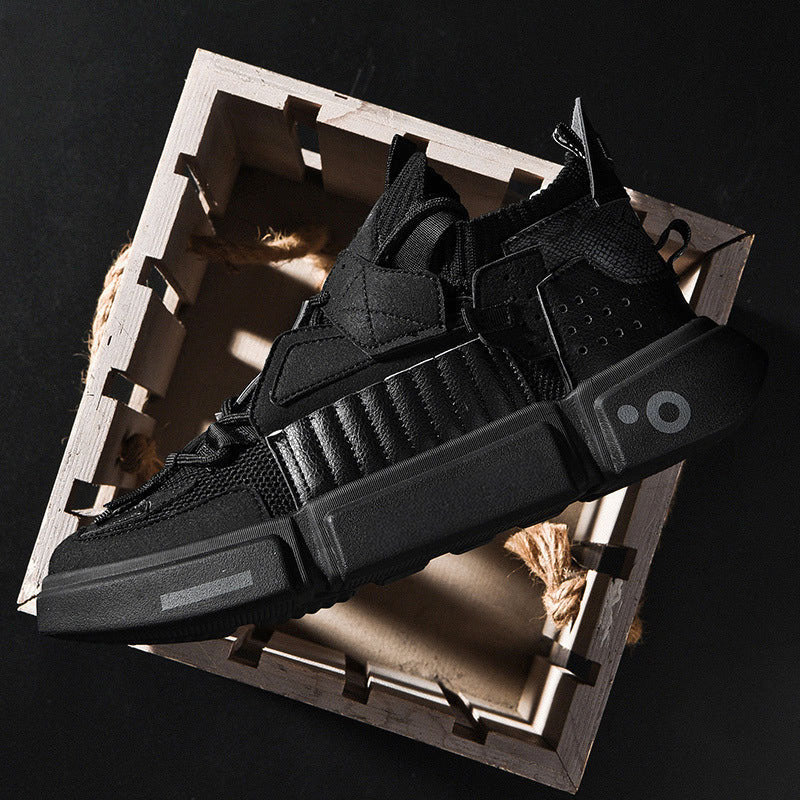 Men's Chunky Strap Panel Fashion Sneakers