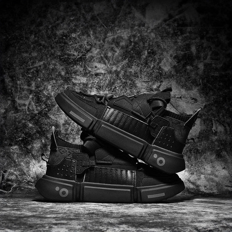 Men's Chunky Strap Panel Fashion Sneakers