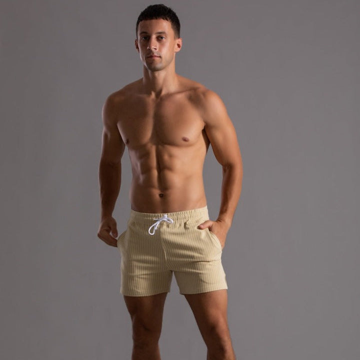 Men's Super Stretch Fitness Shorts for Flexibility and Comfort